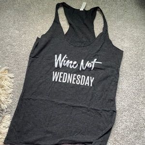 Time It Up TIU Wine Not Wednesday Tank
